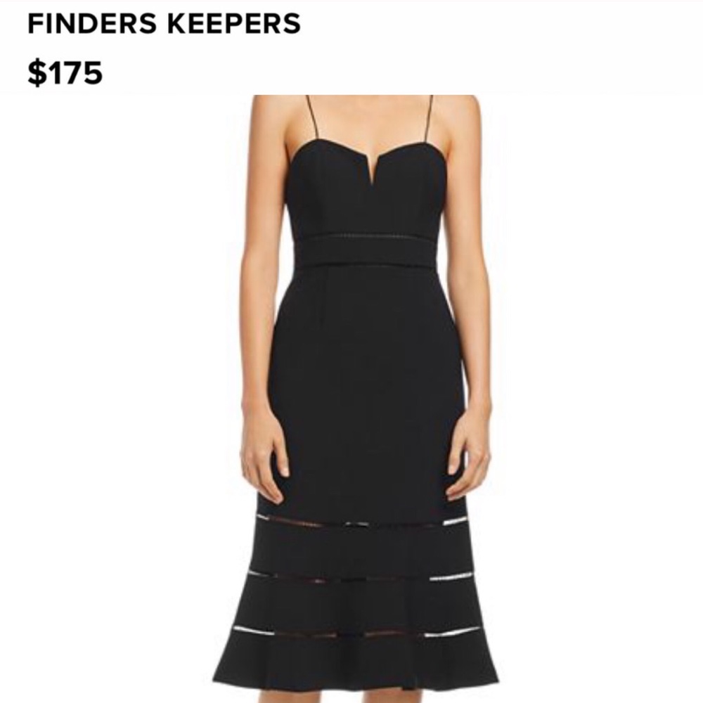 Finders Keepers Black Sleeveless Dress